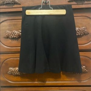 Black elastic skirt